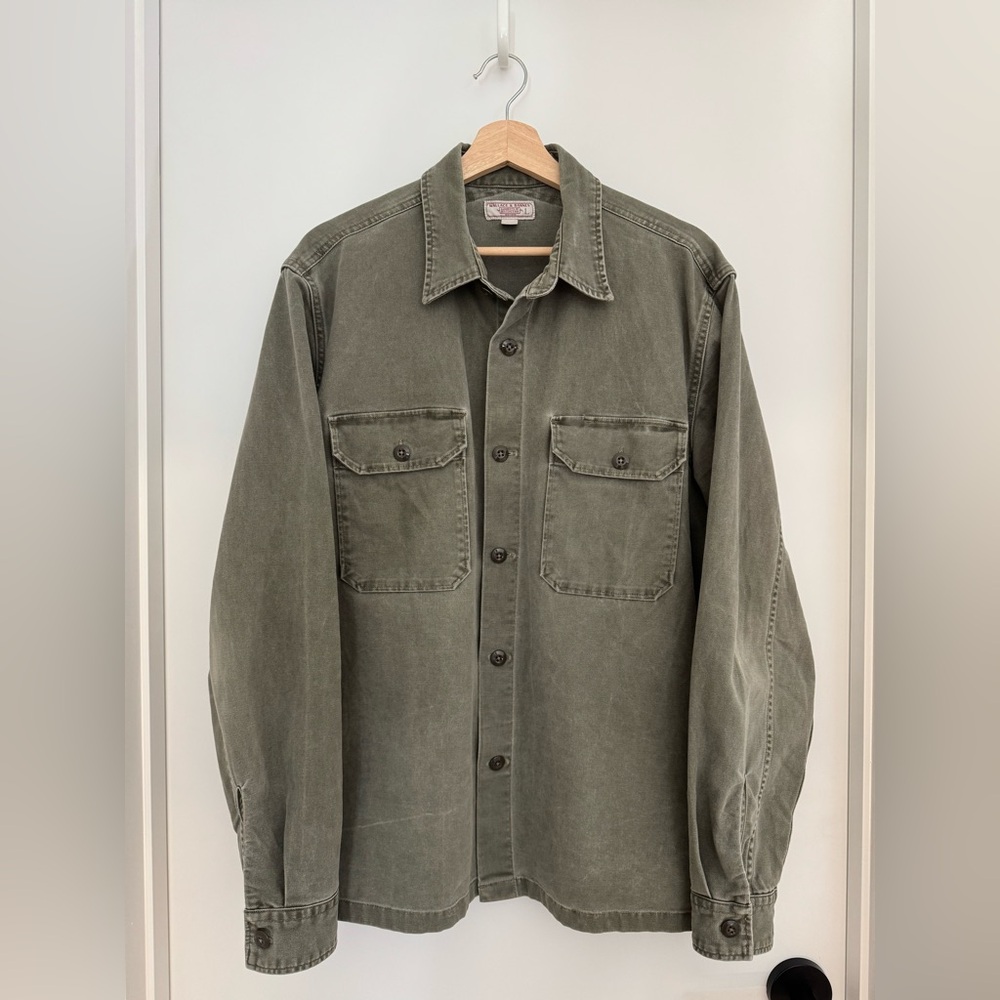 J. Crew Wallace & Barnes Shirt Jacket in duck canvas